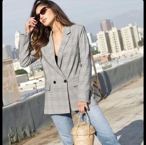 Forever21  Glen Plaid Blazer